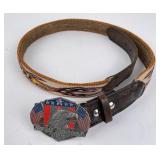 Harley Deer Lodge Prison Montana Horsehair Belt