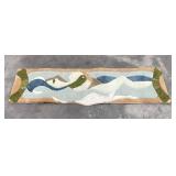 Abstract Wool Rug