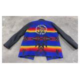 Montana Indian Basketball Blanket Jacket