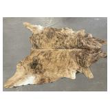 Tanned Brindle Steerhide Steer Bull Cow Rug