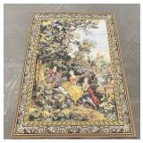 European Hooked Tapestry
