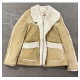 Marlboro Shawl Collar Sheepskin Shearling Jacket