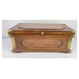 Antique Carpenters Tool Box Chest