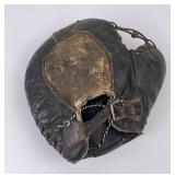 Antique Buckle Back Baseball Glove Mitt