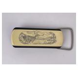 Vintage Gerber Touche Belt Buckle Knife