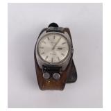 Vintage Wyler Dynawind Day Date Watch