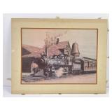 Stan Hughes Missoula Montana Railroad Print