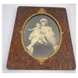 Antique Madonna and Child Print