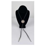 Troy Ounce Silver Buffalo Bolo Tie