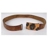 Vintage Montana Cowboy Belt and Buckle