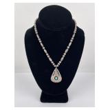 Montana Navajo Sterling Silver Necklace