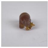 Alaskan Eskimo Inuit Carved Bear