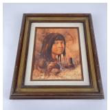 Tony Sandoval Oil on Board Painting