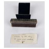 WW2 US Navy Clothing Garment Stamp