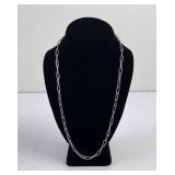 Antique Old Pawn Navajo Sterling Silver Necklace