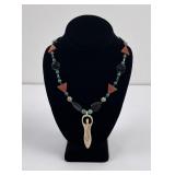 Contemporary Navajo Indian Tribal Necklace