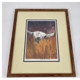Charles Bear Signed Numbered Print Montana