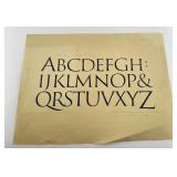 Pen Drawn Calligraphy