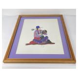 Richard Rock Native American Indian Painting