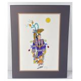 Richard Rock Native American Indian Painting