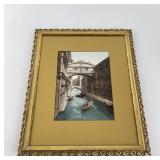Antique Venice Italy Hand Tinted Photo