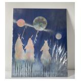 John Cadotte Montana Blackfoot Indian Painting