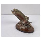 Sharon Simonson Bozeman Montana Trout Carving
