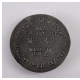 Newhouse No. 4 Animal Trap Pan Belt Buckle