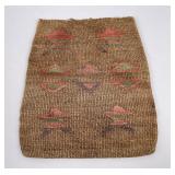 Antique Nez Perce Indian Woven Corn Husk Bag