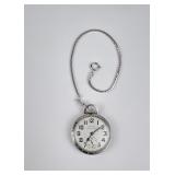 Hamilton 992B Railroad Pocket Watch Stainless