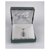 Sterling Silver CZ Timeless Treasures Necklace