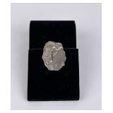 Sterling Silver Art Nouveau Brooch