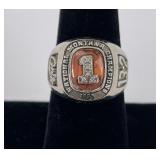 1995 Montana Grizzlies National Championship Ring