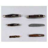 Lot of Pocket Knives Case Boker Old Timer