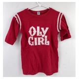 Vintage Oly Girl Olympia Beer Raglan T Shirt