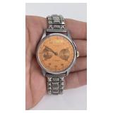 Landeron Olympic Chronographe 17J Mens Watch