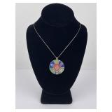 Tibetan Sterling Silver Necklace