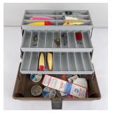 Fishing Tackle Box Full of Lures