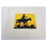 Beatien Yazz Serigraph Silkscreen Print