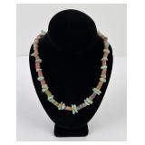 Navajo Turquoise and Trade Bead Necklace
