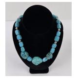 Navajo Turquoise and Sterling Silver Necklace