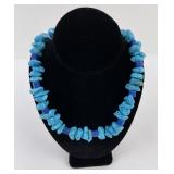 Navajo Turquoise and Lapis Lazuli Necklace