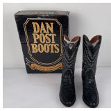 Dan Post Caiman Cowboy Boots Size 11D