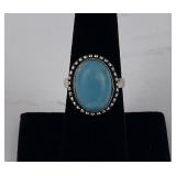 Navajo Sterling Silver Turquoise Ring