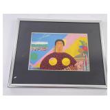 Prudencio Lamarroza Gouache on Paper Painting
