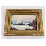 Edith Lavina Sowersby California Coastal Painting