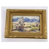 Edith Lavina Sowersby California Desert Painting