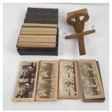 Large Grouping of Stereoview Cards