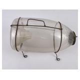 Antique CF Orvis Glass Minnow Trap