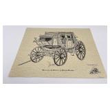 Overland Express Jim Scott Signed Numbered Print